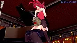 Festenia, Chitose, Sagiri in Intense Lesbian Play!