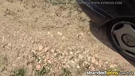 I feel stranded with teen Beatrix Glower in this hardcore cumshot adventure