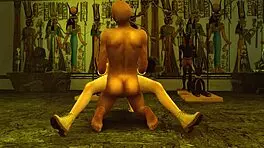 sims 4 tomb raider parody with lara croft's trial