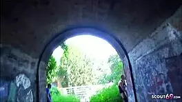 Did that BBW get fucked in Berlin park?