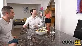 watching best friend's wife with teen during vasectomy