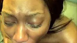 A teen eagerly takes a big black cock vibrator, enjoys assfucking, and receives a cumshot in her mouth, part 3.