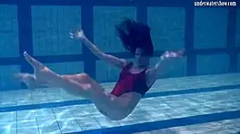 Ivetta Teases in Bikini at Public Pool for Your Eyes