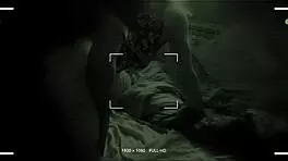 Night Vision Reveals Girlfriend Riding Monster Cock With Friend, Moaning To Orgasm