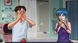 Summertime Saga 64! Hot Anime Action with Big Tits and Homemade Ass Play. Get Ready for Wild Hentai Scenes!