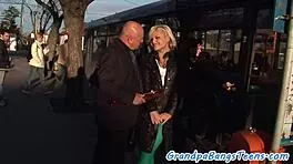 Adorable Teen 18+ Feels Deeply Banged By Horny Grandpa In Emotional Encounter