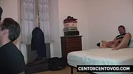 Italian model, ready for double penetration and cum swallow?