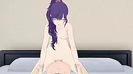 Kanade And Mafuyu's Intense Emotional Hentai Creampie In Project Sekai