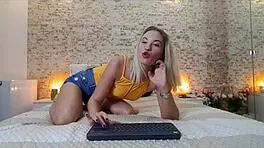 Truth or dare game with schoolgirl