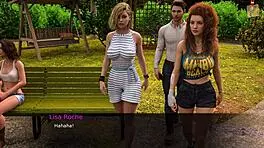 I take two hot teen 18+s out for a walk and nurse them back to pleasure oops I mean game