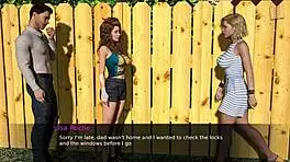 I take two hot teen 18+s out for a walk and nurse them back to pleasure oops I mean game