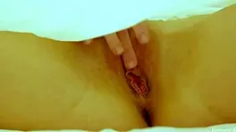 Hey, wanna see sexy coed Rebecca masturbating under her blanket?