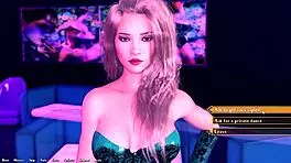 busty stripper gives private dance, sloppy bj, anal stretch 😈