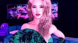 busty stripper gives private dance, sloppy bj, anal stretch 😈