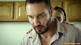 I swear, teasin’ this blonde babe at office, she’s married but hot!