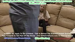 I felt so nervous during Ava Siren’s 1st gyno exam with Doctor Tampa