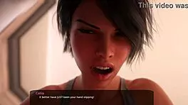 Milfy City sex scene 21 features rough ass pounding and blowjobs in 3D adult game.