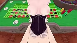 shizuka and beatrix bunny girl creampie in pov hentai 😍