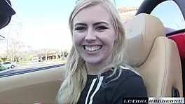 Teen Summer comes back for more, getting her tight asshole fucked hard by blonde pornstar.