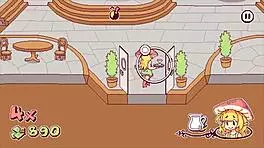 Futanari Hentai Game: Kinky Waitress Puts Cum On Pizza