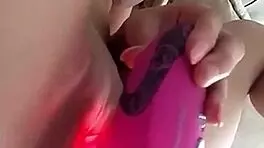 Big Tits Teen Playing with New Toy 😘