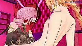 Babel fucks Charlotte and Aether