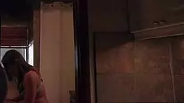 slutty stepdaughter gets fucked and creamed in interracial roleplay.