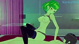 yorumi rena and kitakoji hisui have intense sex in this vtuber hentai 😍