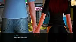 Anime redhead family explores homemade adventures in cartoon world