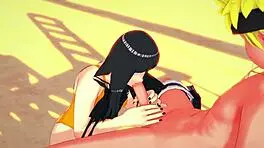 naruto fucks hinata in this hentai video! 😈
