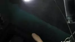 big boobs young mom bathing in the shower