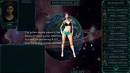 stranded girl chats with cute teens