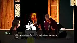 my new family explores erotic hentai game with big tits and asses