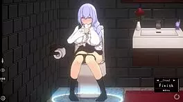 some fun on the sofa and toilet in doll room ep 2