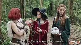 I roleplay D&D with redhead teen for rough adventure