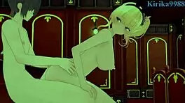 rin gets wild with intense bunny garden hentai sex in 3d cartoon