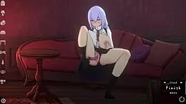 some fun on the sofa and toilet in doll room ep 2