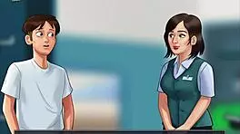 Summertime Saga 85 Features College Adventures With Anime Characters.