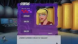 Cheshire from DC Comics becomes our slave