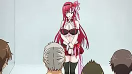 rios teaches sex lessons with blowjobs and creampies in group orgy