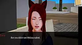 My New Family 238 in wild 3D porn with hot anime redhead and brunette