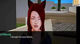 My New Family 238 in wild 3D porn with hot anime redhead and brunette