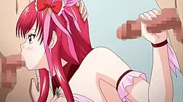 rios teaches sex lessons with blowjobs and creampies in group orgy