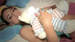 i strip and rip clothes as addicted nympho