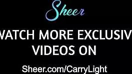 Step brother teaches step sister new sex position with cum in panties