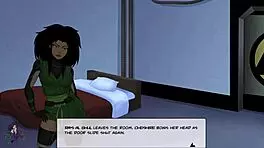 Cheshire from DC Comics becomes our slave