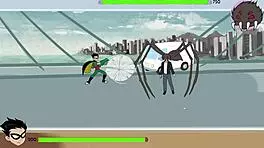 猫咪在18titans第18部分中的狂野冒险色情游戏