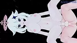 Paimon And Lumine And Aether Intense Sex - Genshin Impact Hentai