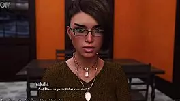 Being a dik 143 - hot rich brunette with makeup asks me hard questions