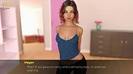 Redhead teen explores an erotic game with hentai toys and fetishes.